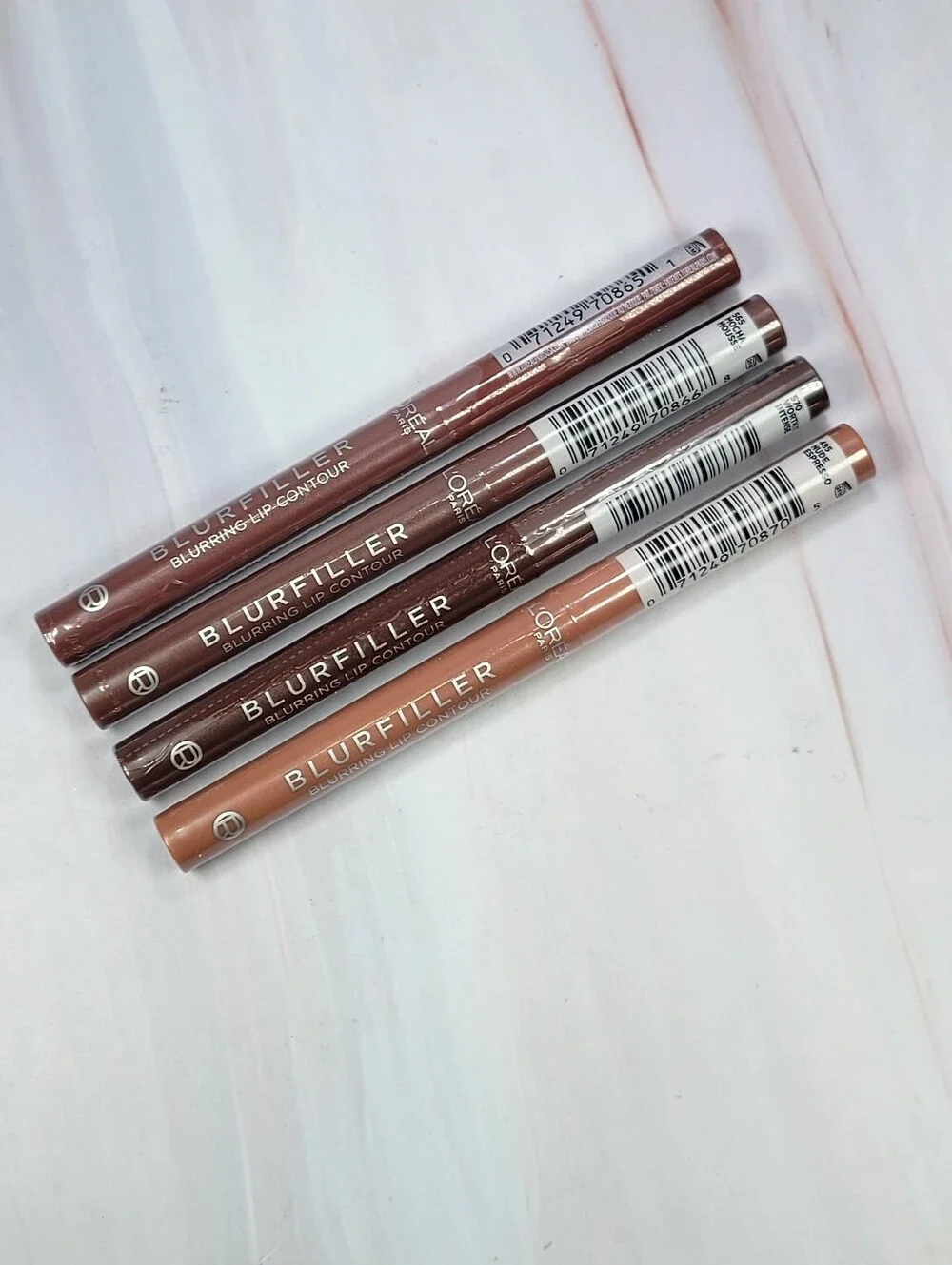 L'oreal Blurfiller Lip Contour Lip Liner Bundle NEW!
